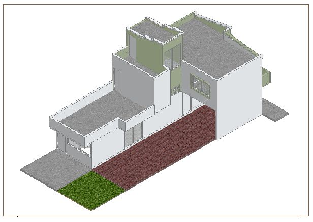 Vista 3D 
Proyecto San Vicente Chicoloapan Estado de México